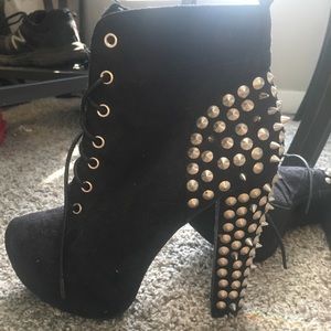 Steve Madden Platform with spiked/studded heels